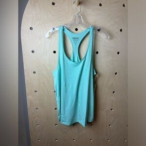 NWT Totemmi Feather Organic Cotton Tank, In Aqua 2 Sizes Avail, Small & Medium